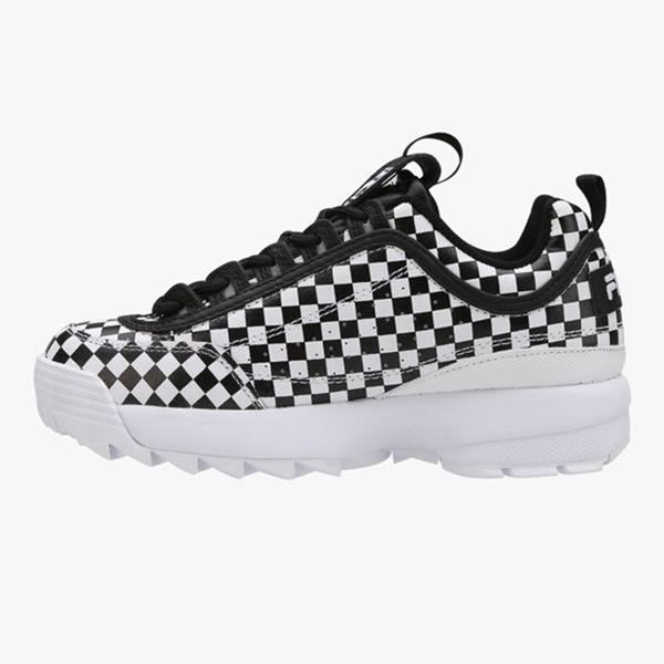 Fila Heritage Panske Biele / Čierne - Disruptor 2 Checker Vypredaj - Slovakia 01854-XAHS